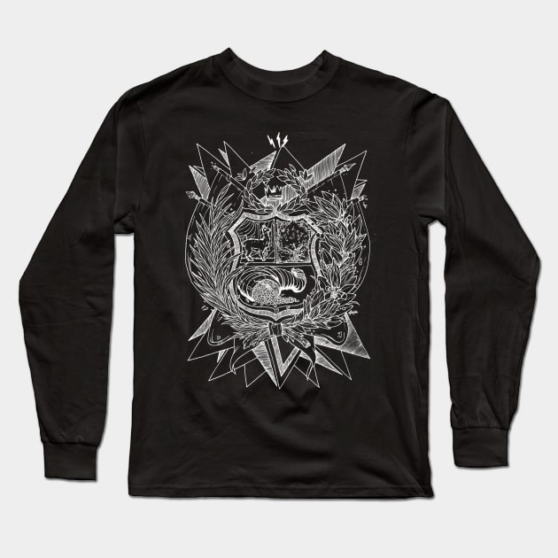 Peruvian Shield / Escudo Peruano Long Sleeve T-Shirt by By_Russso